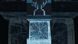 Hydraulic Press vs Ice Block Ultimate Shatter Test inSlow Motion#HydraulicPress #IceCrush#Satisfying