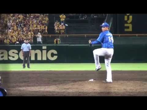 横浜ＤｅＮＡ 山﨑 康晃 ９回全投球 こんなにもキレキレでした 中畑監督ご満悦 vs ﾀｲｶﾞｰｽ 2015年7月25日 甲子園球場