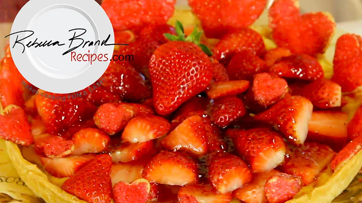 How to Make a Strawberry Custard Tart - Recipe