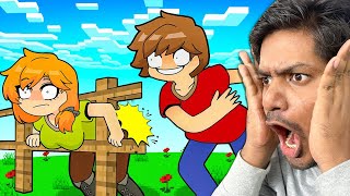 Reacting to Funniest Steve & Alex Animations(Minecraft)