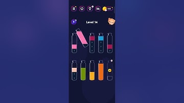 Get color level 14 | Mobile Game |#shorts #bottle #color #game