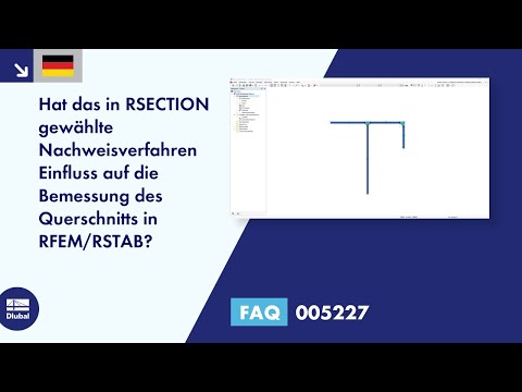 FAQ 005227 | Hat das in RSECTION gewählte Nachweisverfahren Einfluss auf die Bemessung des Quersc...