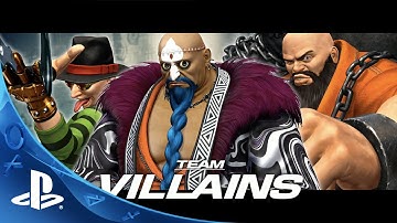 The King of Fighters XIV Team Villains
