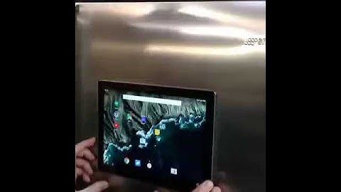 Google Pixel C Magnet Power! Attach with Frige Door?