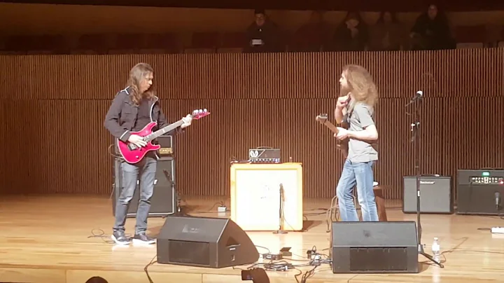 Kiko Loureiro vs Guthrie Govan (LIVE) + Tragic Fin...
