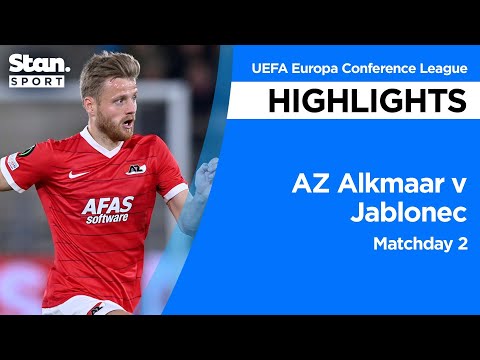 Alkmaar Jablonec Goals And Highlights