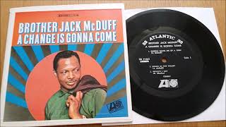 Brother Jack McDuff ♫  Gonna Hang Me Up A Sign ♫  EP little LP Atlantic ℗ 1966
