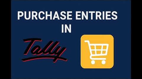 Purchase Entry in Tally | Purchase Voucher Entry in Tally Prime | Tally Training in Hindi