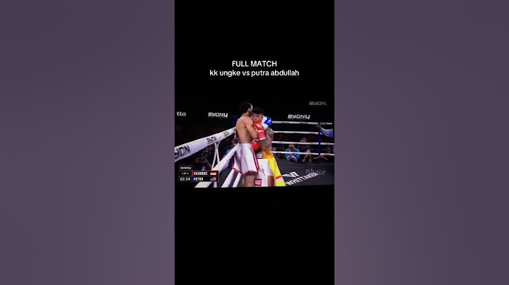 Putra abdullah #boxing #indonesia #kkungke #wwe #liverpool