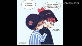 Jikook comic.  Part 2