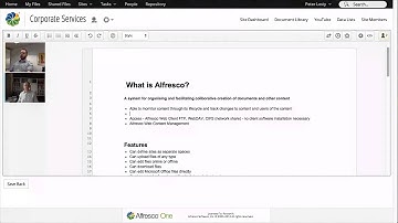 Etherpad Collaboration & Alfresco Demo