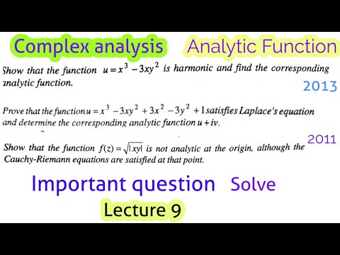 Analytic function based