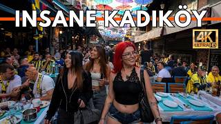 ISTANBUL TURKEY 2026 4K WALKING TOUR | Kadıköy Asian Side Weekend Crowds, Shopping Street, Real Life