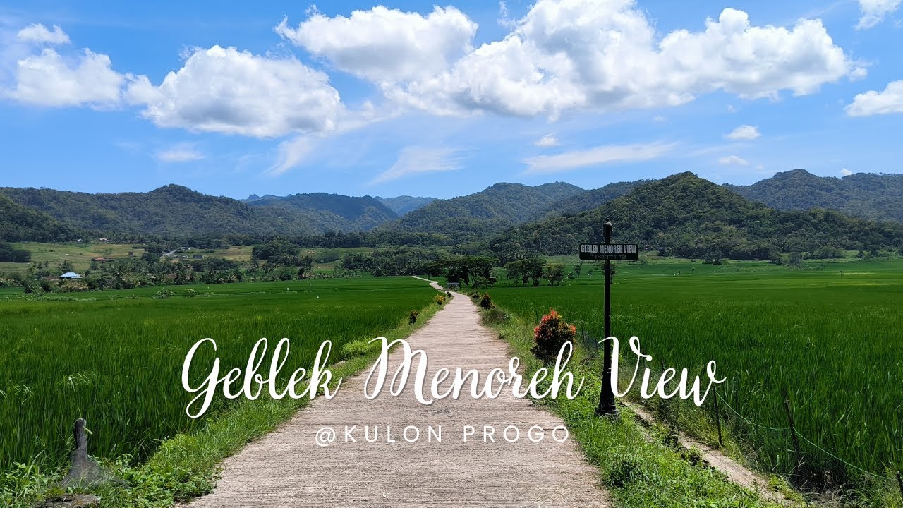 Progo View Geblek Menoreh View @Kulon Progo - YouTube