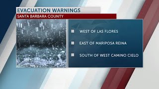 Evacuation warnings issued for Alisal Fire burn area ahead of weekend storm