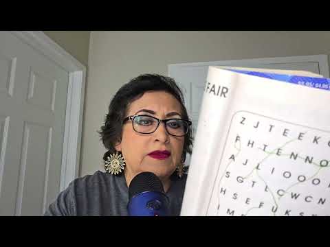 ASMR Otra sopa de letras!