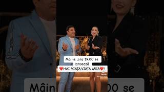 Mâine ora 19;00 apare noul duet!❤️