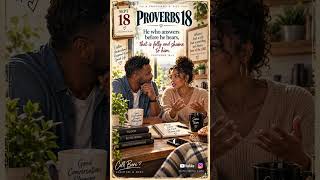 PROVERBS 18