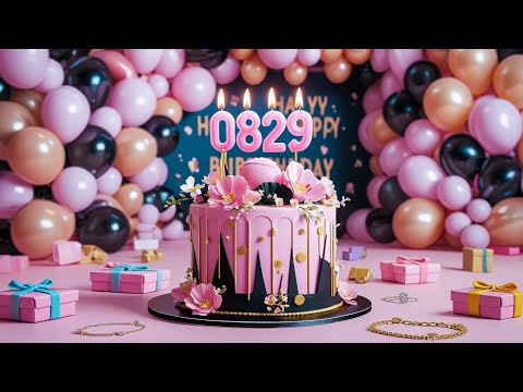 Happy Birthday To You Song for August 29 🎁 EDM Festive Beat 128
