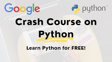 Python Crash Course for Beginners by Google
