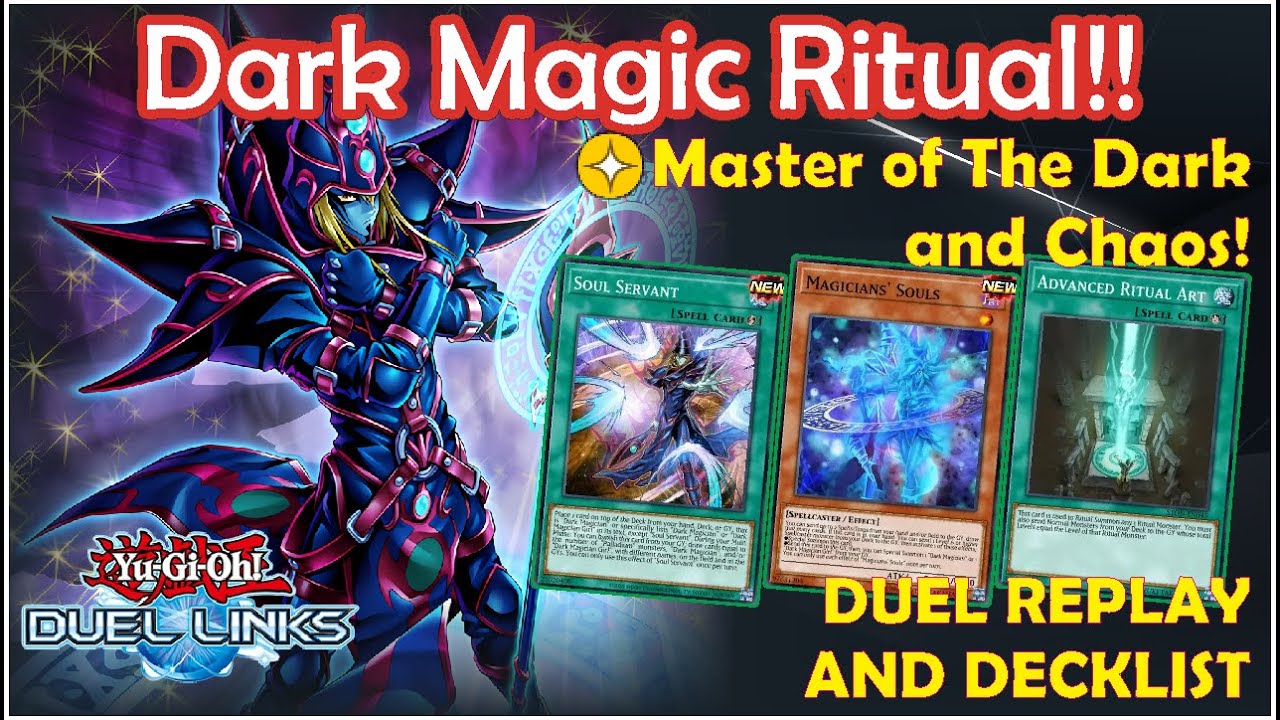 DARK MAGIC RITUAL !! [MASTER OF THE DARK & CHAOS] DUEL REPLAY AND ...