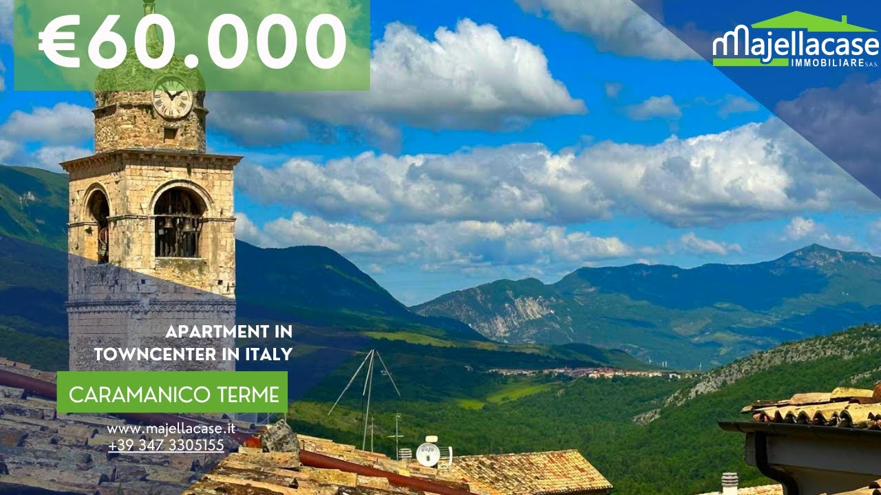 Spectacular Views in This Historical Apartment in Abruzzo | Italy Virtual Property Tours