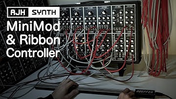 MiniMod & Ribbon Controller - Melodic Ambient w/ AJH Synth Eurorack Gemini 2412 