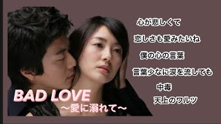 韓国ドラマ　BAD LOVE  〜愛に溺れて〜OST集　／못된사랑