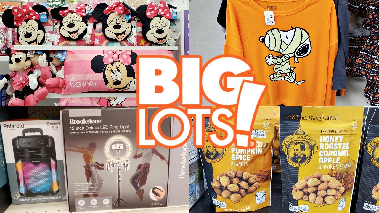 BIG LOTS NEW FINDS DISNEY FALL HOME DECOR & MORE SHOP WITH ME WALKTHROUGH 2021