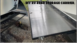 Rv Rear Storage Rack DIY by Video Diversity 40 views 1 year ago 3 minutes, 15 seconds