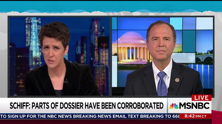 Rep. Schiff Discusses Need for Russian Sanctions on MSNBC's Rachel Maddow Show
