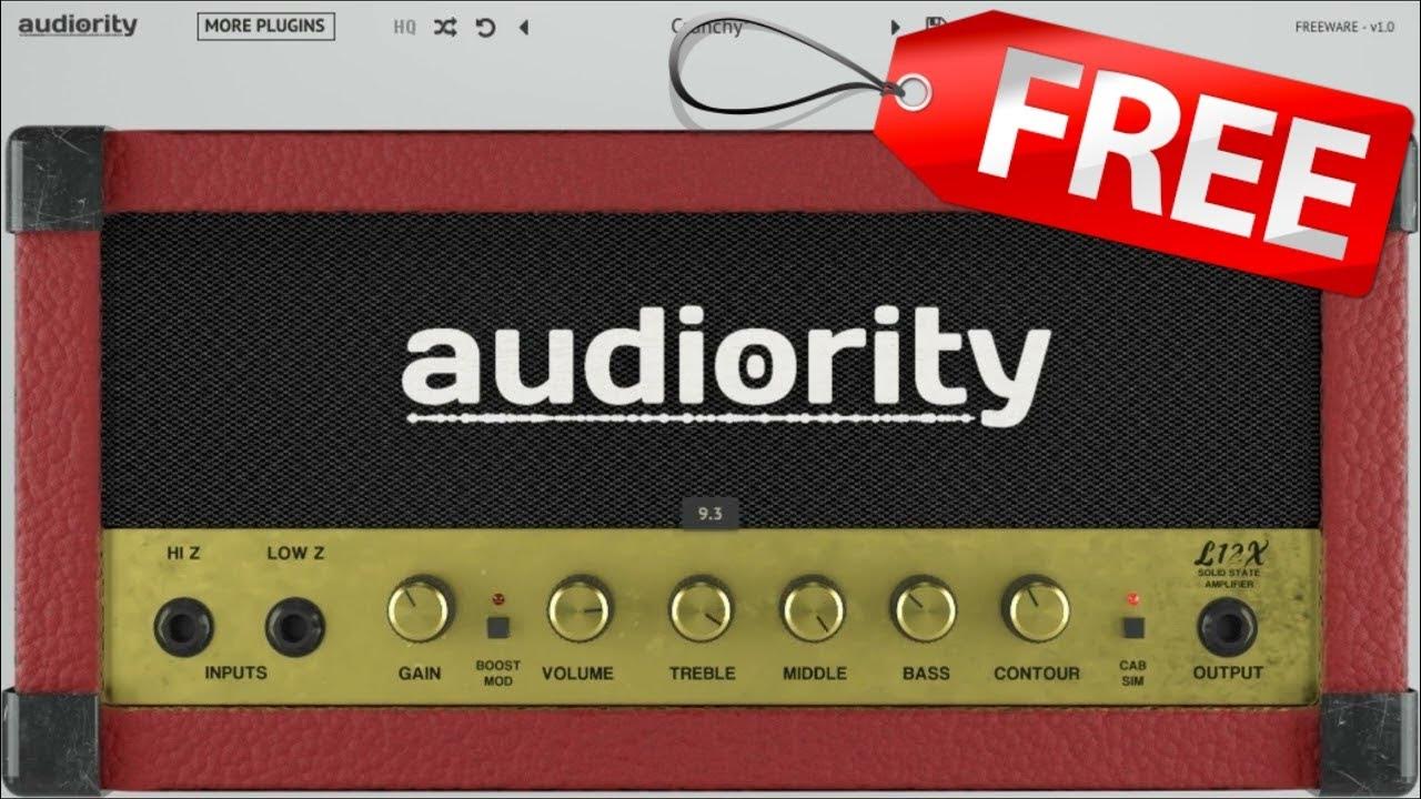 【Free VST!?😲】Best free amp sim VST plugin?😲L12X Solid State Amplifier