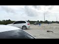 BMW X5 Straight Pipe on the beach