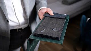 видео: Водоотталкивающая ткань от компании Dormeuil картинка: Водоотталкивающая ткань от компании Dormeuil
