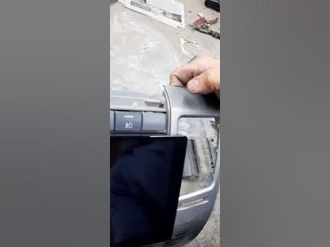 Установка дефлекторы и экран центр.консоль Газель - YouTube