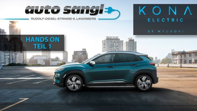 Hyundai Kona Electric: 35l Front Kofferraum (Frunk) mit Licht aus