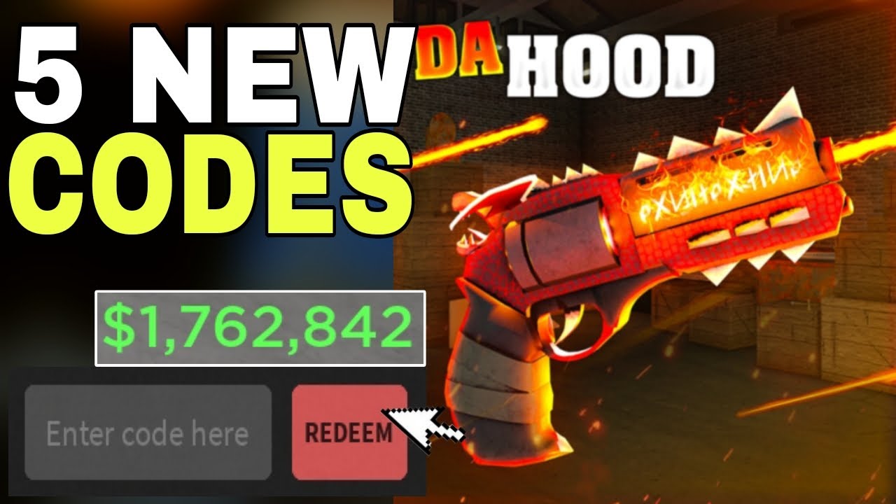 *New Update* Da hood codes | Da hood codes money | Da hood code | Da ...