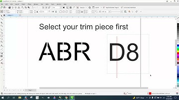 Corel Draw Tips & Tricks Trim tool under WELD