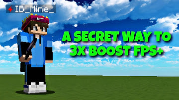 A new secret way to max Boost FPS | 99% people don