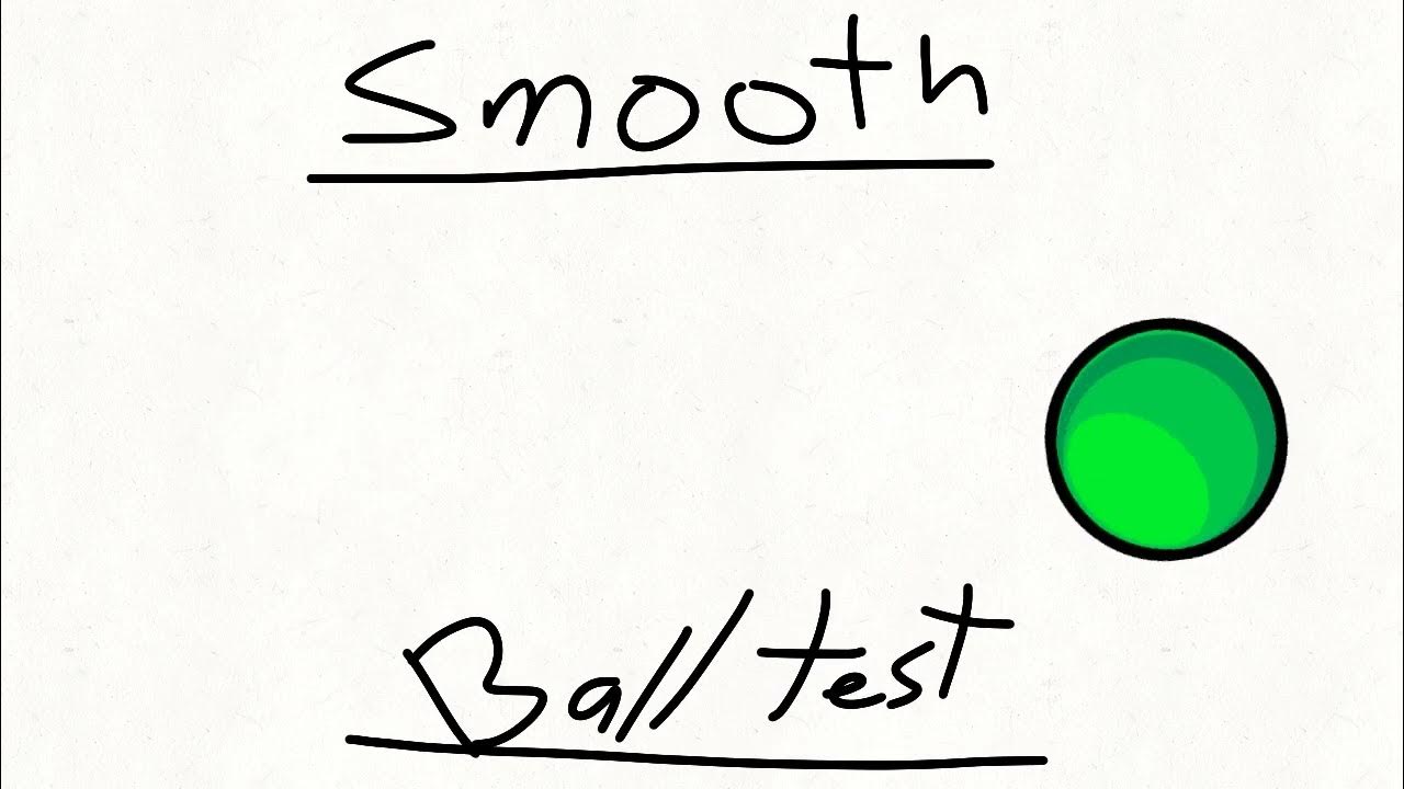 Ball rolling animation test (Read description) YouTube
