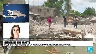 Après le séisme, Haïti fait face à une tempête tropicale : 