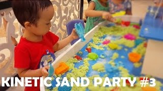 KINETIC SAND PARTY | Part 3 | How to Make Colors Kinetic Sand Colors Underwater Animal by HT BabyTV