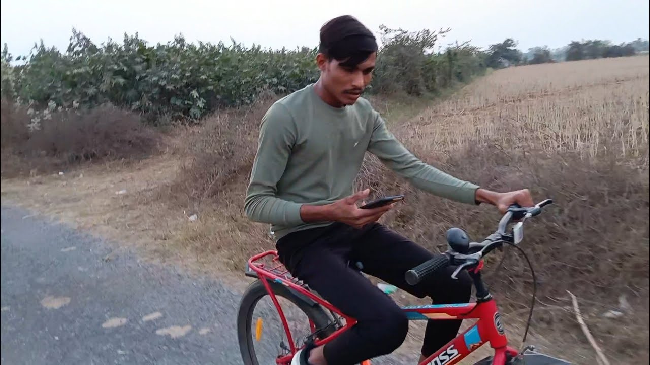 આજે તો સાયકલ ચલાવા ગયા.પણ કેમ કંટાળી ગયા?#viral #trend #gujrativlog #minivlog 