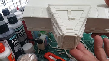 MPC Space 1999 Eagle 2 Laboratory Pod 1/48 Scale Model Build - Part 3