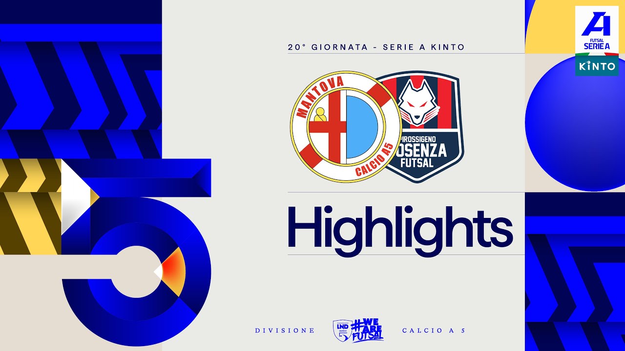Saviatesta Mantova-Pirossigeno Cosenza 3-3 | Gol e highlights | 20ª giornata | Serie A KINTO 2025/26