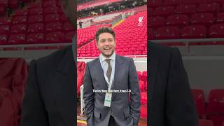 Niall Horan is at Anfield 🎶 🏟️