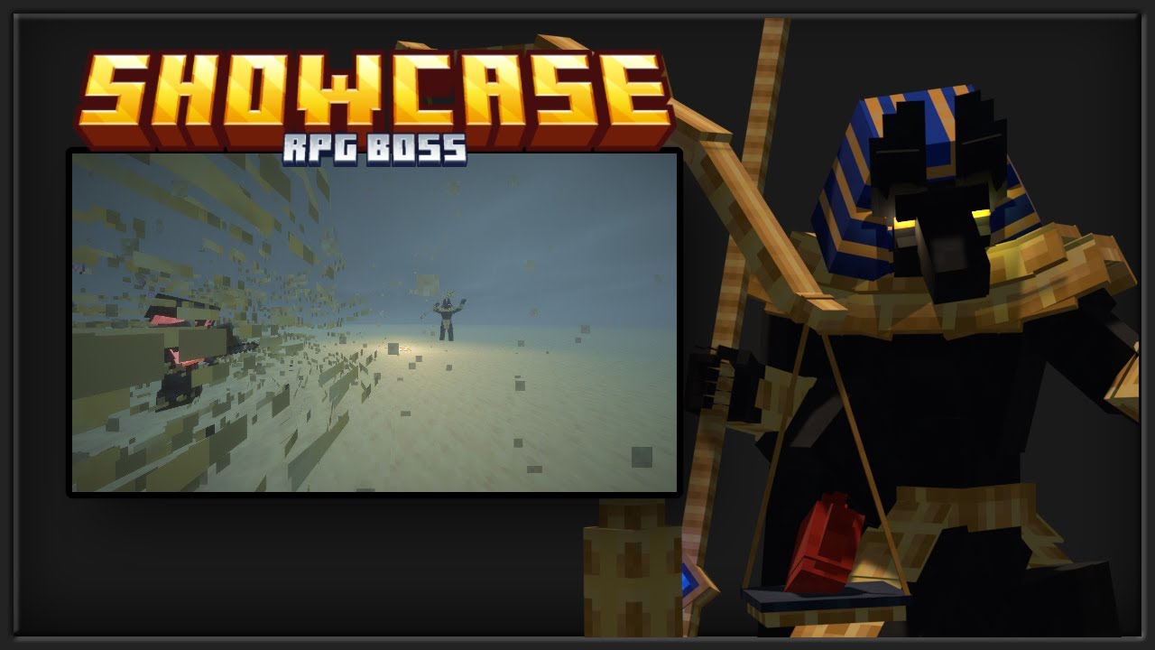 [ Showcase ] RPG minecraft boss | Anubis