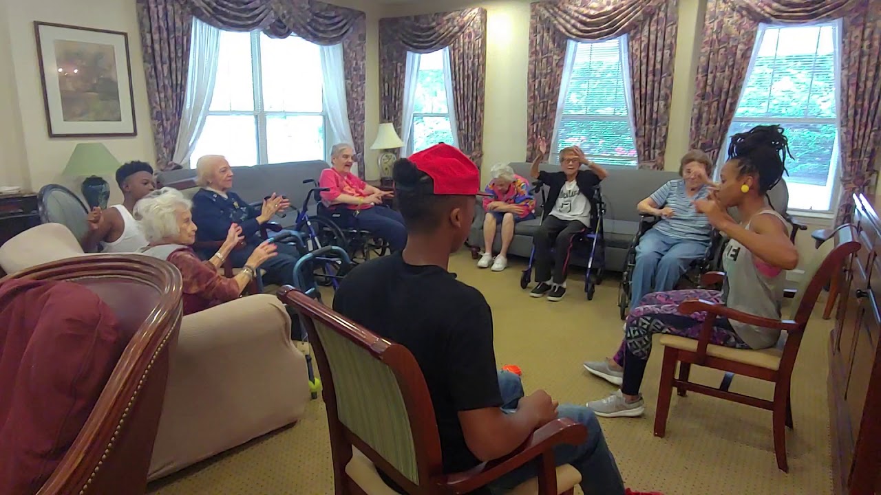 Cha Cha Slide In A Chair Fun Exercise For Seniors Seniors Alzheimer s Cha Cha Slide In A Chair Fun Exercise For Seniors Seniors Alzheimer s