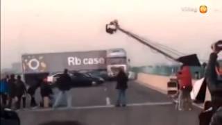 Нереальная авария при съемке фильма Нереальная авария при съемке фильма