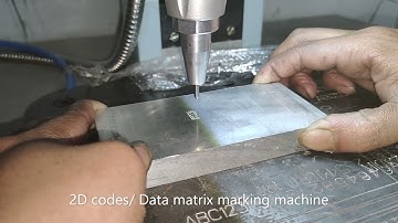 2D codes Data matrix marking machine | micro industrial Solutions